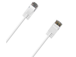 Cruxtec RF6A 1.5m Ultra-Thin CAT6A U/UTP Ethernet Cable - White