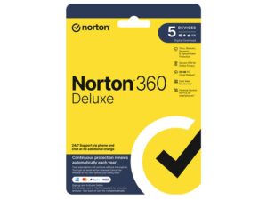 Norton 360 Deluxe 50GB (1 User, 5 Devices 24 Months)